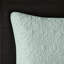 Couvre-lit réversible double rembourrage en coton doux et chaud Élégant accessoire de chambre à coucher avec 2 taies décoratives assorties pour une texture supplémentaire
