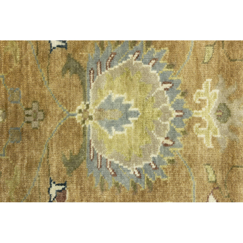 Tapis oriental rouille Osh Chobi, Rectangulaire 2 pi x 3 pi