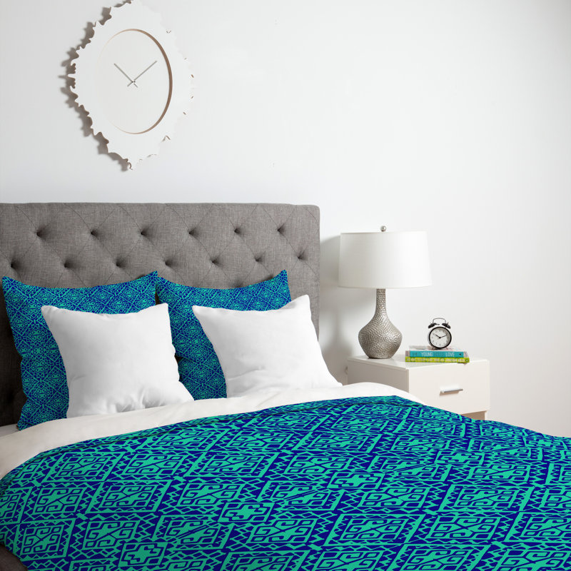 Aimee St Hill Geometric Shapes Duvet Cover, Queen Duvet Cover
