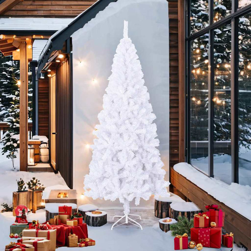 Arbre de Noël artificiel avec branches, 94,5 po x 47,2 po, Vert