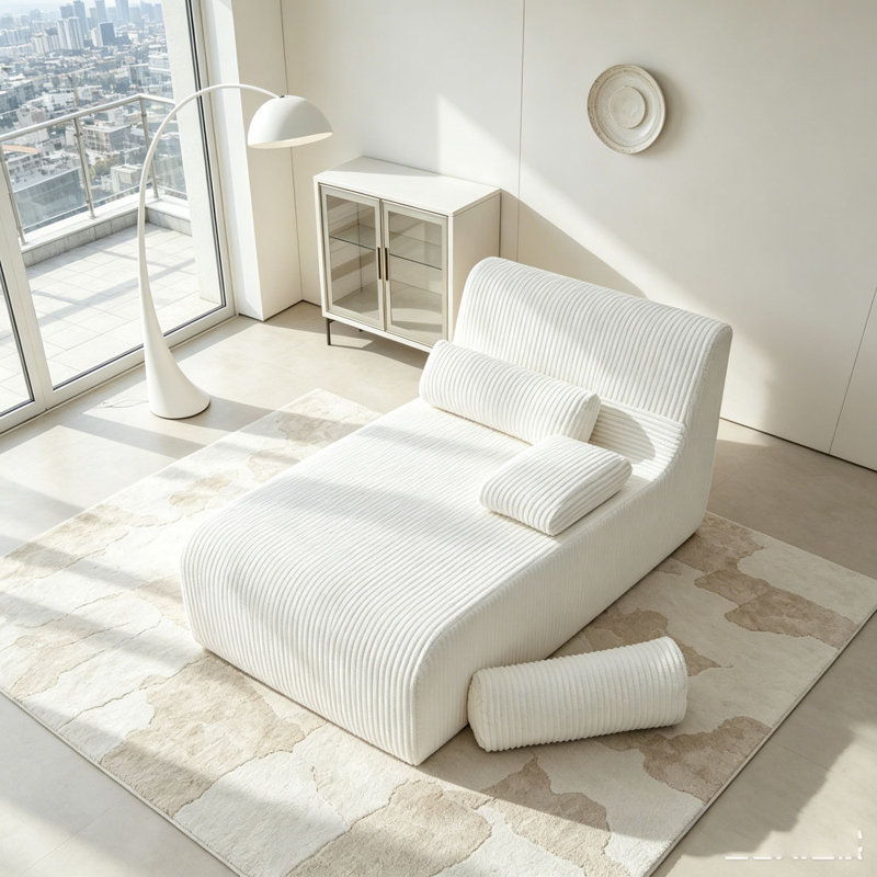 Méridienne Modern, Beige