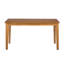 Ensemble de salle à manger en bois massif avec deux bancs Iade-1758336211