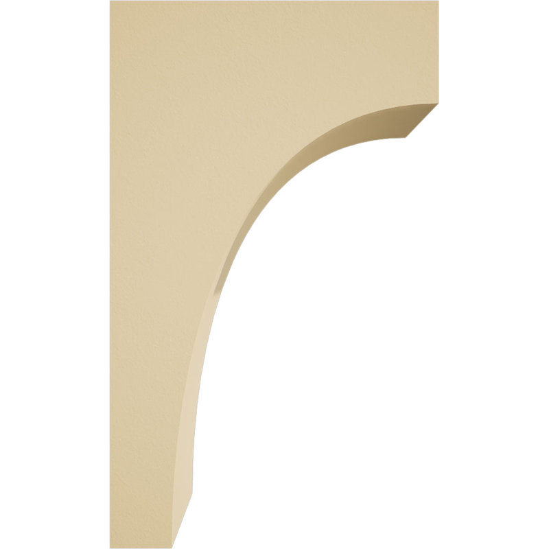 Corbeau en uréthane Huntington Signature, brun clair apprêté, H 10 po x l 6 po x P 6 po