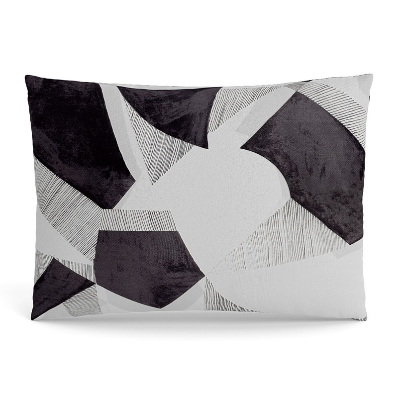Clio Pillow Sham, Standard, Pearl