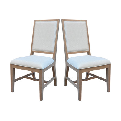 Albin Solid Wood Upholstered Dining Chair