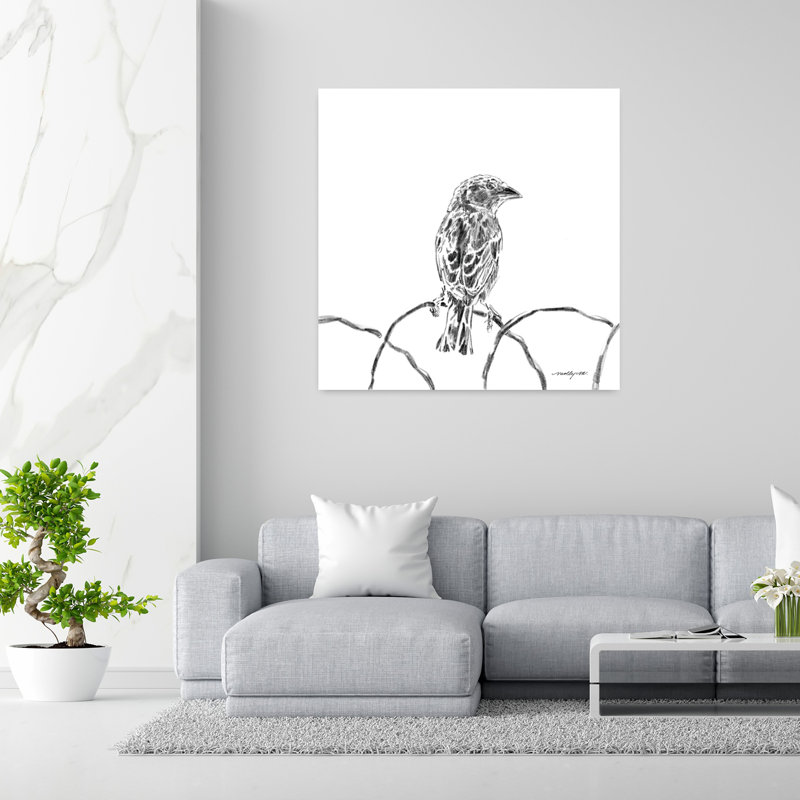 Contemporain avec art, H 48 po x l 48 po