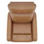 Fauteuil inclinable électrique pivotant en cuir véritable Corvin-1345600929