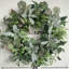 Large Lambs Ear Foliage 26" Greenery Wreath for Front Door