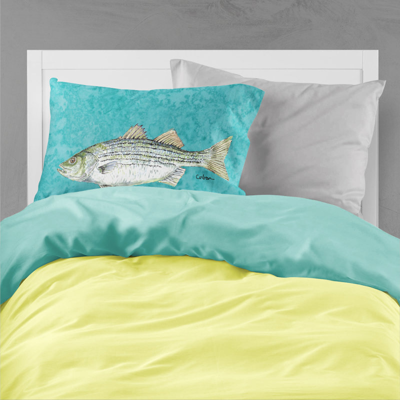  Housse de coussin Fish