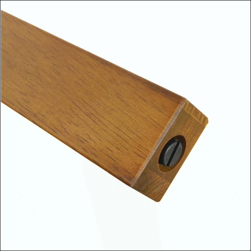 Tabouret de bar d'intérieur en bois à dossier bas, fini et revêtement, ensemble de 2, Gris
