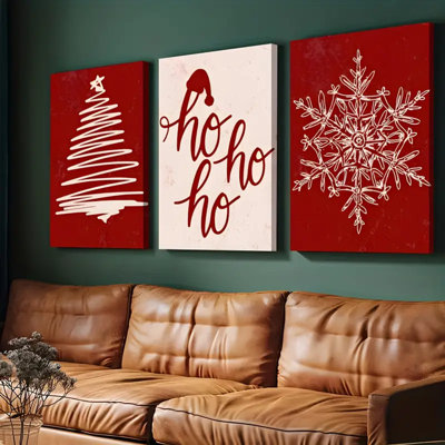 3 Piece Wrapped Canvas Print