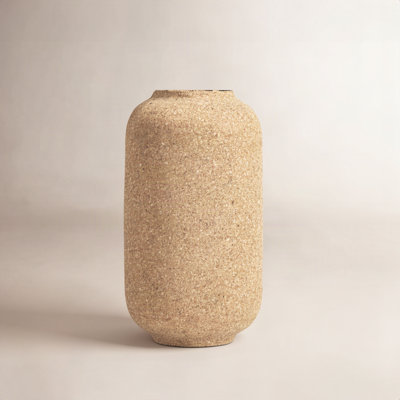 Cork Wrapped Table Vase