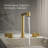 Components Bathroom Sink Spout With Row Design