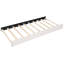 Grand lit plateforme tapissier avec lit gigogne et 2 tiroirs - Tête de lit beige pour lit gigogne fonctionnel, rembourrage en mousse confortable, revêtement