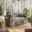Canapé-lit convertible en velours l 53,14 po x P 33 po x H 31,38 po Everett