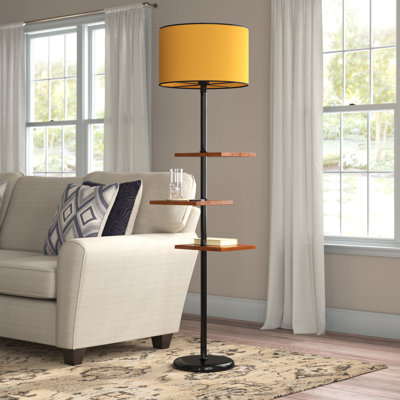 Madeline Tray Table Floor Lamp