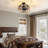 17.7 ''  Farmhouse Caged Ceiling Fan With Light Kit and Remote Control
