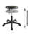 Adjustable Height Ergonomic Lab Stool Wheels
