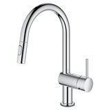 Minta® Pull Out Single Handle Kitchen Faucet