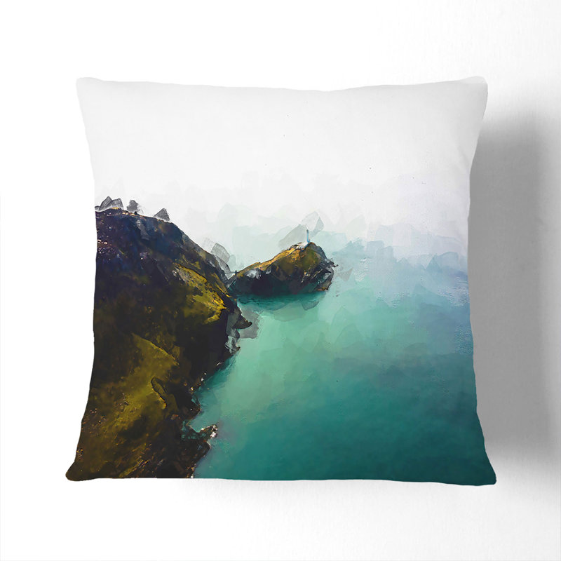 Square Throw Cushion, 55cm H x 55cm W x 20cm D