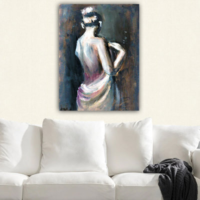 Peinture sur toile tendue