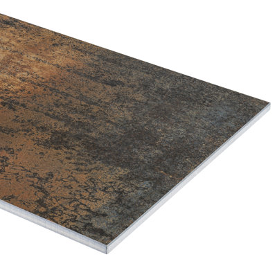 Common Core 6'' W x 24'' L Porcelain Metal Look Singular