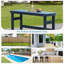 Table d'extérieur rectangulaire Raise-1080583924