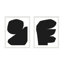 Study In Black. Set Of 2 Print by Michael Kempen