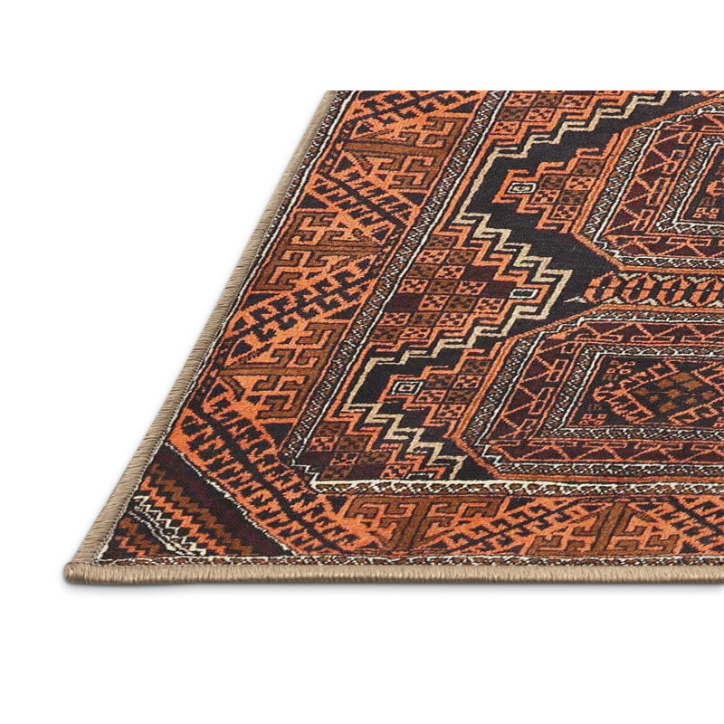 Oriental Indoor Rug, Rectangle 2' x 4'