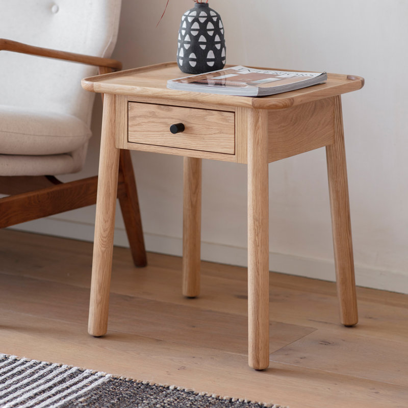 Raphael Side Table with Storage