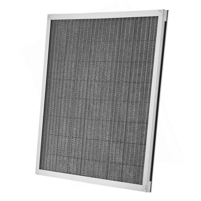 20X20x1 Aluminum Electrostatic Air Filter MERV 8 Actual 19.75X19.75X0.82