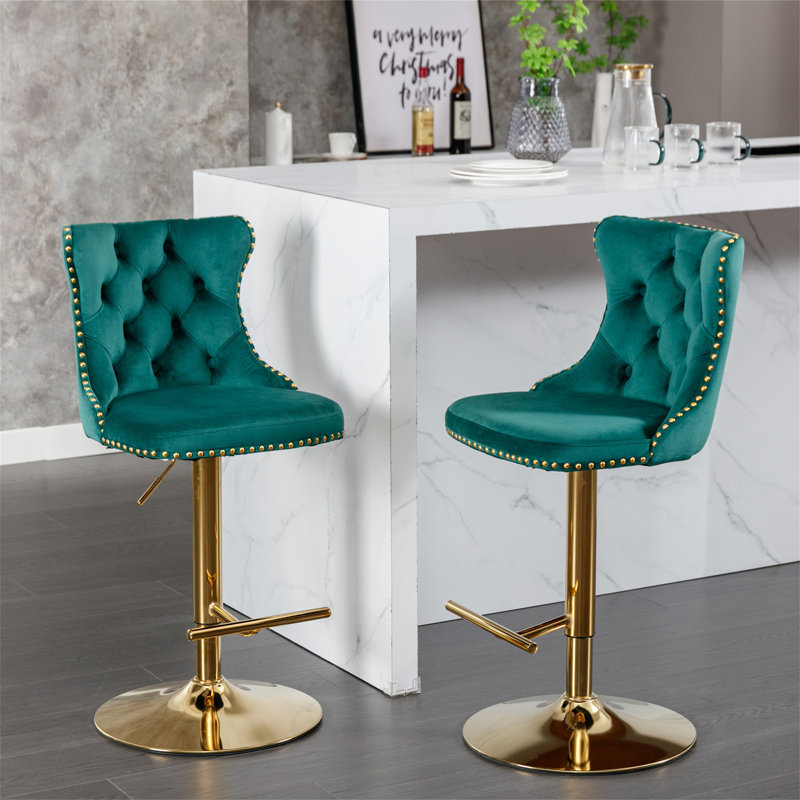 Chaise de salle à manger, Vert