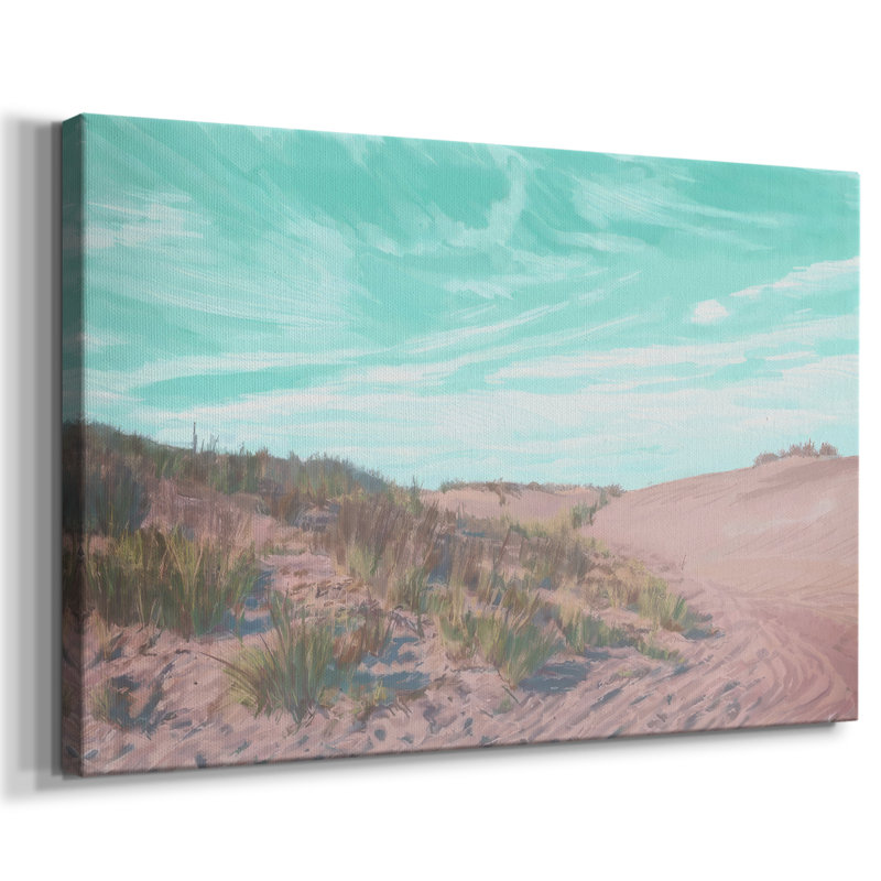 Dunes à l'aube IV - Cavas enveloppés de galerie, 32 x 48