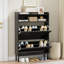 12 Pair Stackable Shoe Storage Cabinet-1659871117