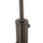 Palm Springs 1 Light Arc Floor Lamp - 87", Gunmetal & Gray tonal shades, Marble base, Dimmer Switch-66596998