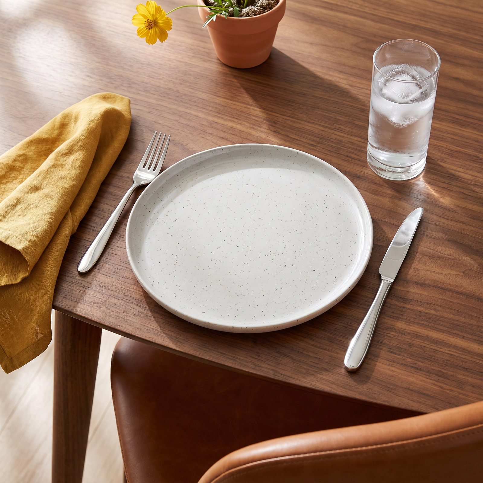 Blomus SABLO 8" Salad Plate, Cloud