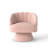 Murrow Velvet Swivel Barrel Chair-2082774640