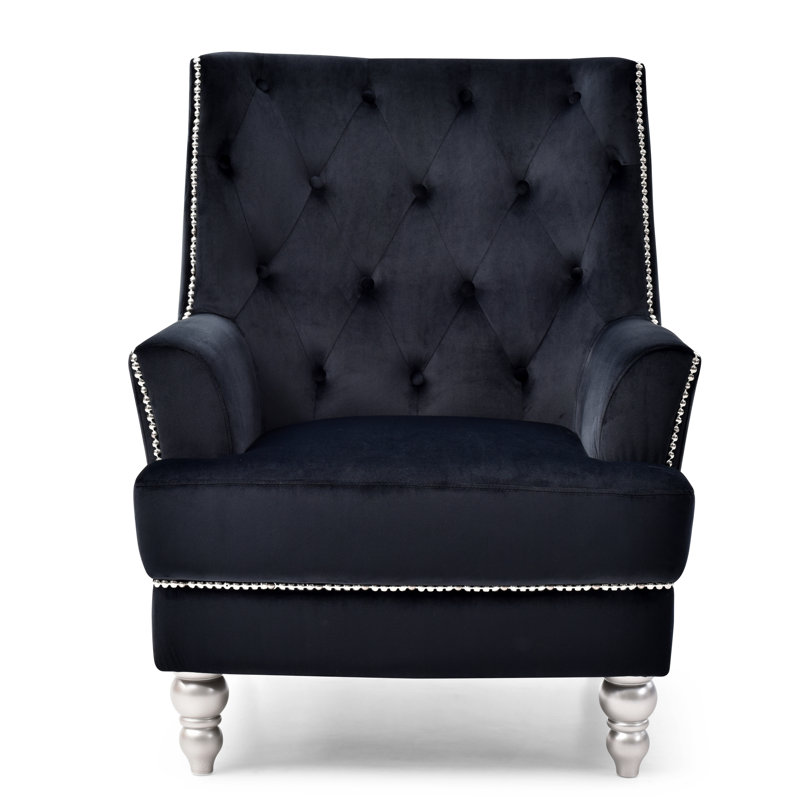Fauteuil noir élégant Elegant, Black