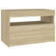 Table de bout avec rangement Block-70658065