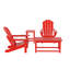 Chaise Adirondack pliante en plastique avec table Laguna-2050314214