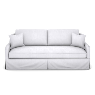 Fisher Waterfall Skirt Bench Seat Sofa