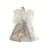 White 12'' Wood Lighted Tree Topper