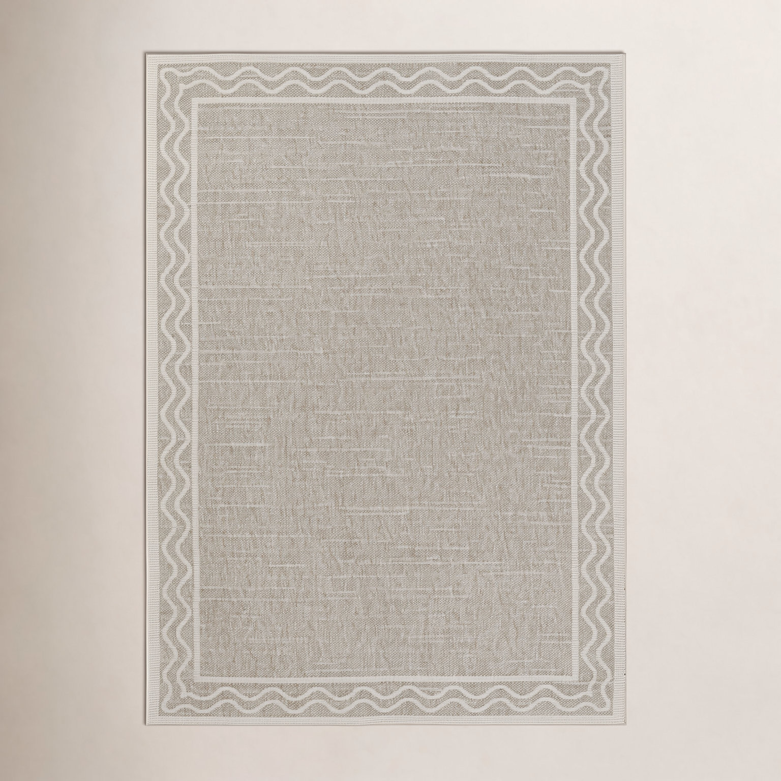 Saybrook Gray Indoor Outdoor Rug, Rectangle 2' x 3'
