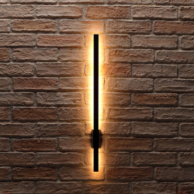 Matte Black Outdoor Sconce