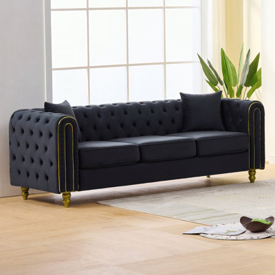 Canapé 86 po 86 po Chesterfield