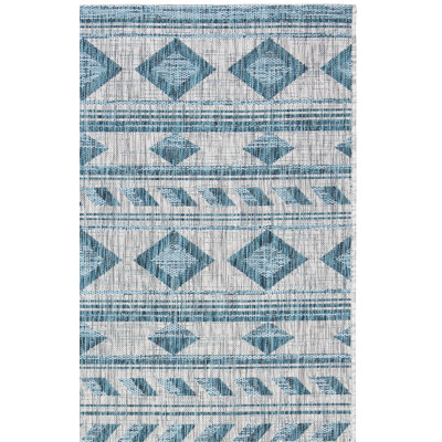 Tapis d'intérieur / extérieur Amarien Performance Southwestern
