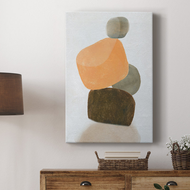 Tangerine Formation II -Gallery Wrapped Cavas, 60" H x 40" W
