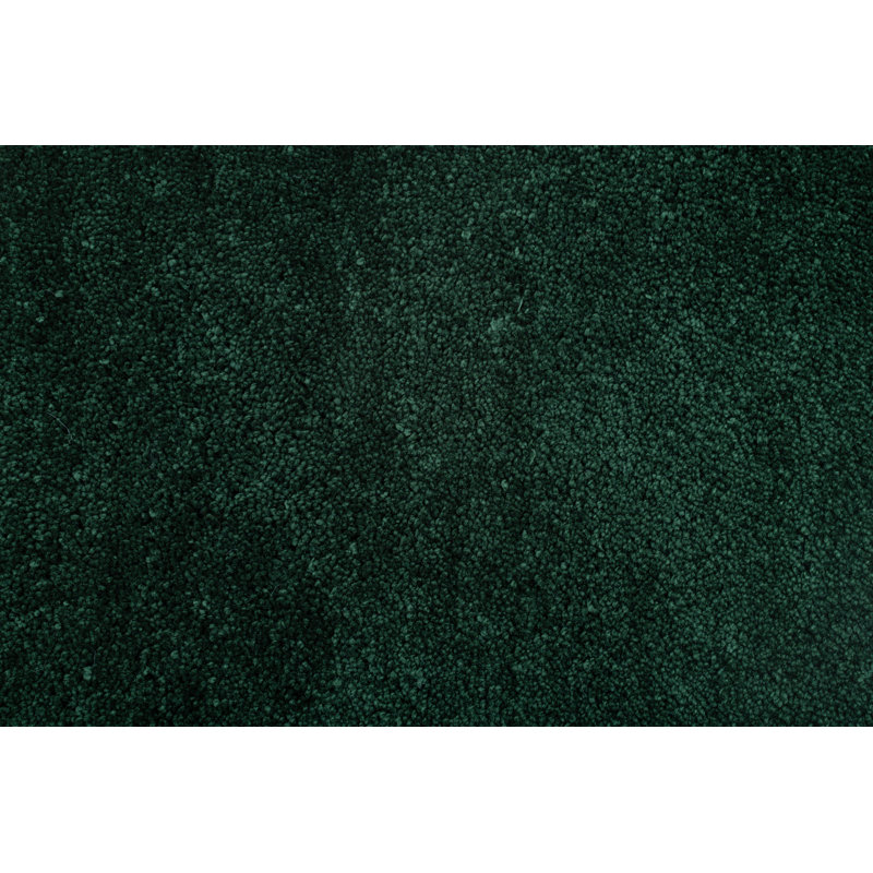Circle Bath Rug, 90cm, Dark green