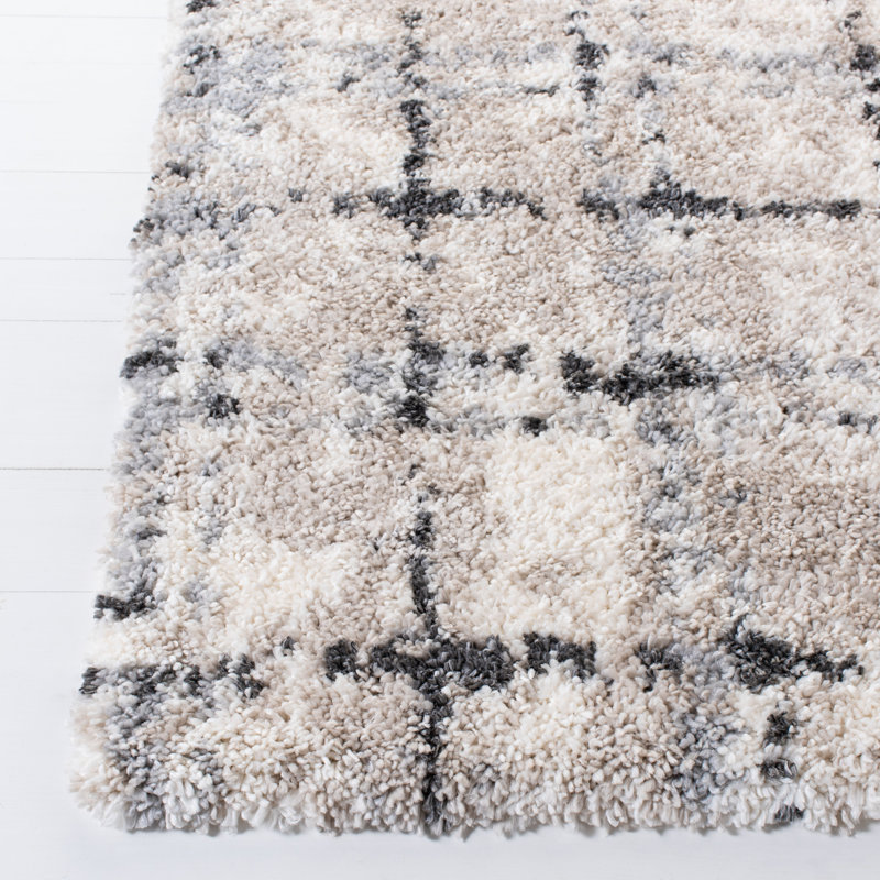 Hartz Shag 800 Performance Geometric Rug, Square 5'3"