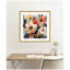 «Garden Bloom Abstract Bouquet III» par The Creative Bunch Studio, reproduction d'art encadrée